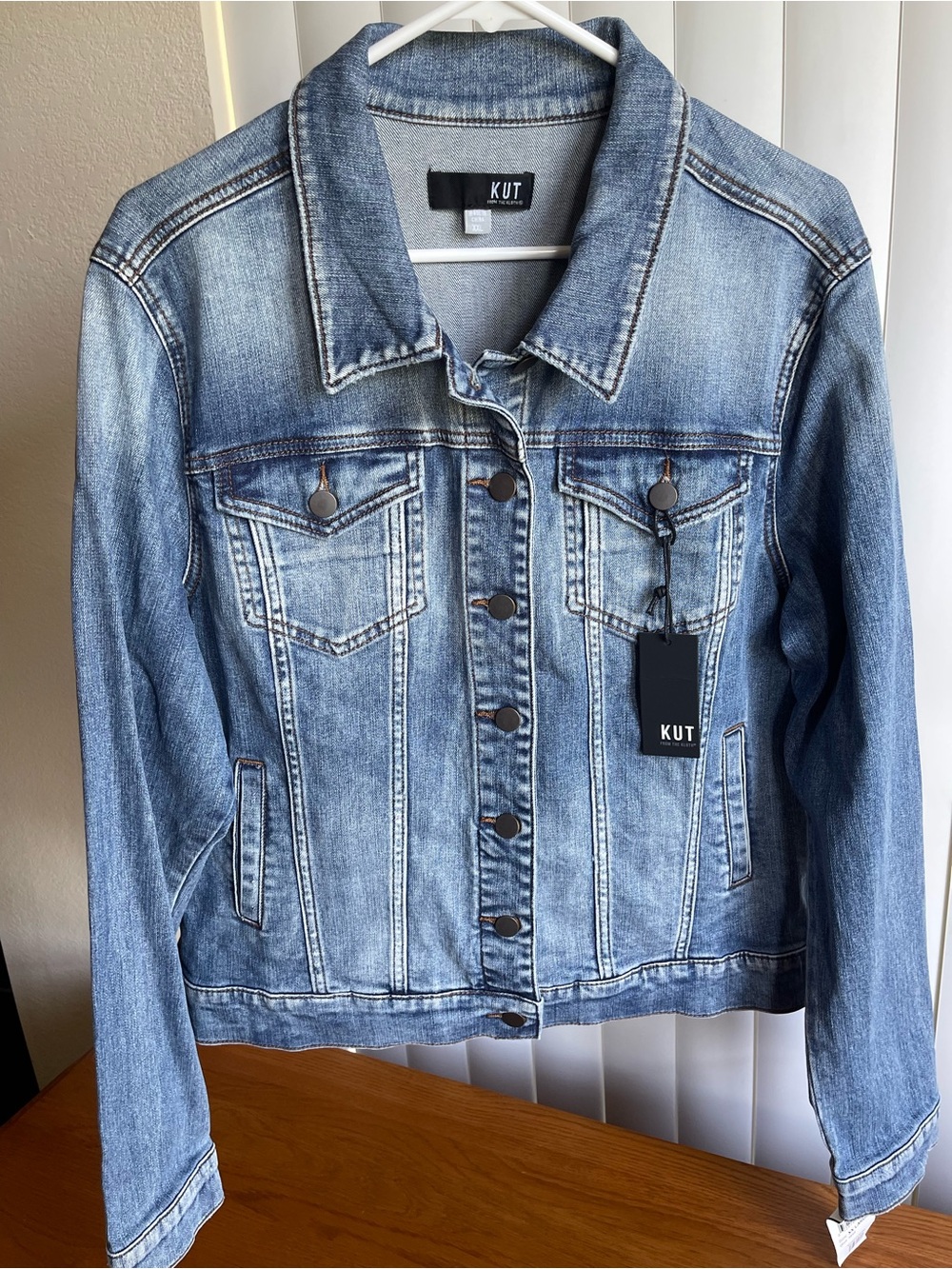 NWT Kut from the Kloth Jacqueline Denim Jacket XXL